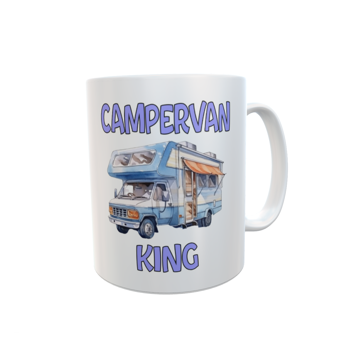 Campervan King Mug Gift Nice Novelty Cute Funny Joke Holiday Travel Vacation Cup Present