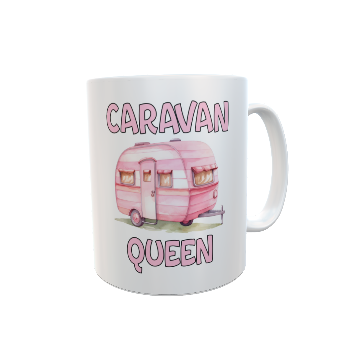 Caravan Queen Mug Gift Nice Novelty Cute Funny Joke Holiday Travel Vacation Cup Present