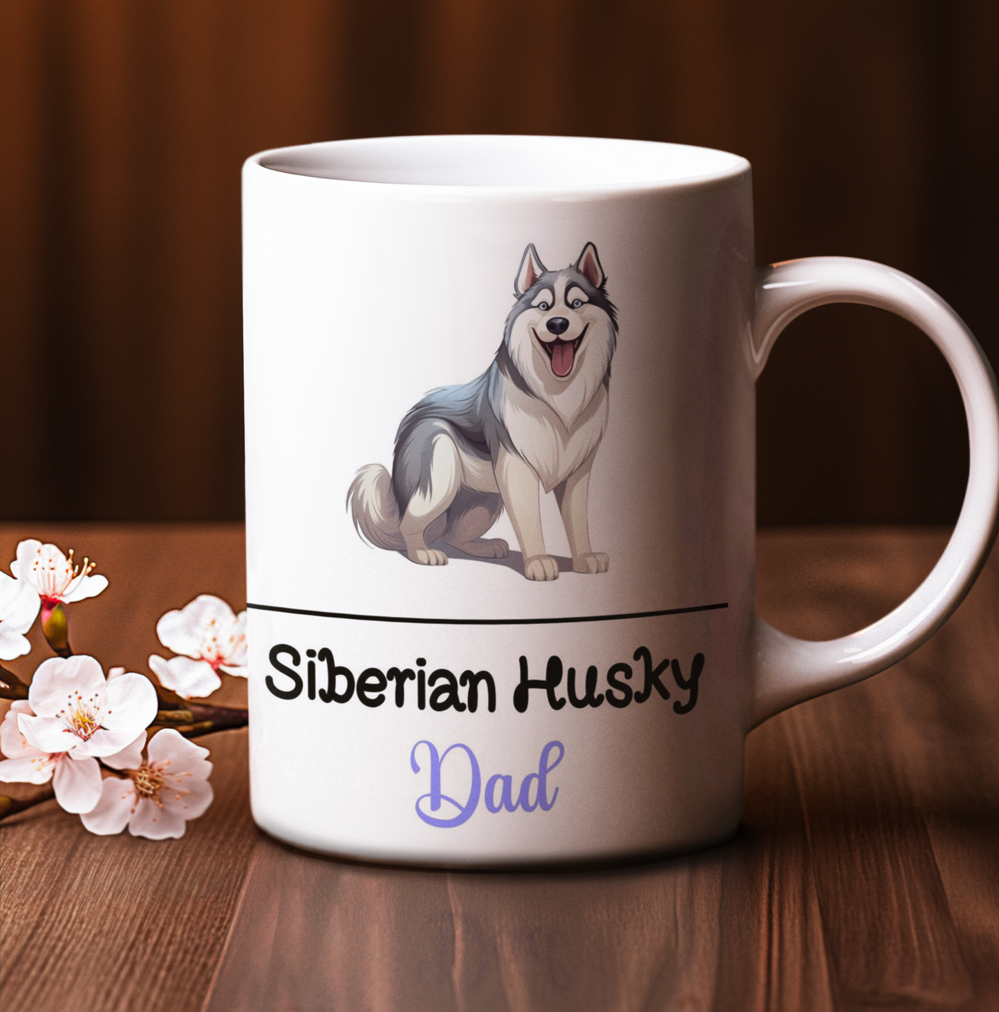 German Shepherd Dad Mug Gift Nice Funny Cute Novelty Pet Dog Owner Cup Birthday Christmas Present