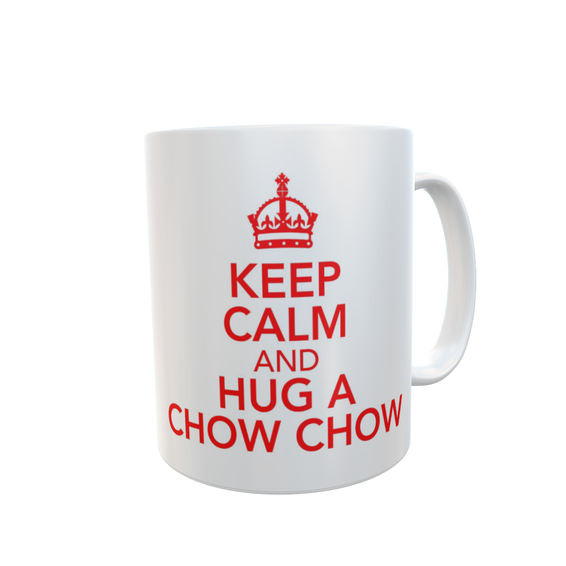 Chow Chow Mug Gift - Keep Calm And Hug A - Nice Fun Cute Retro Style Novelty Cup Present