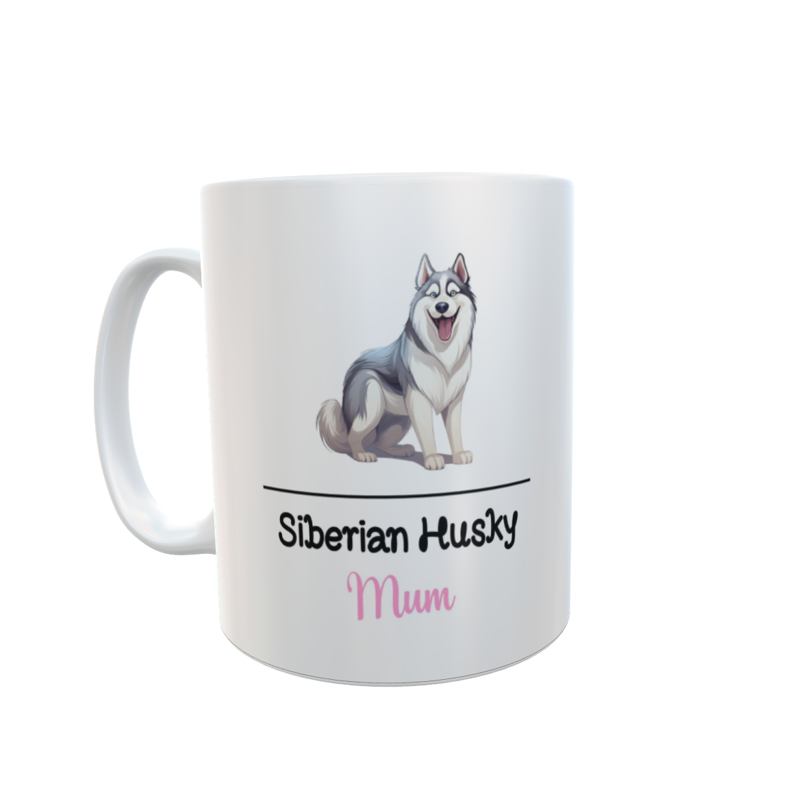 Siberian Husky Mum Mug Gift Nice Funny Cute Novelty Pet Dog Owner Cup Present