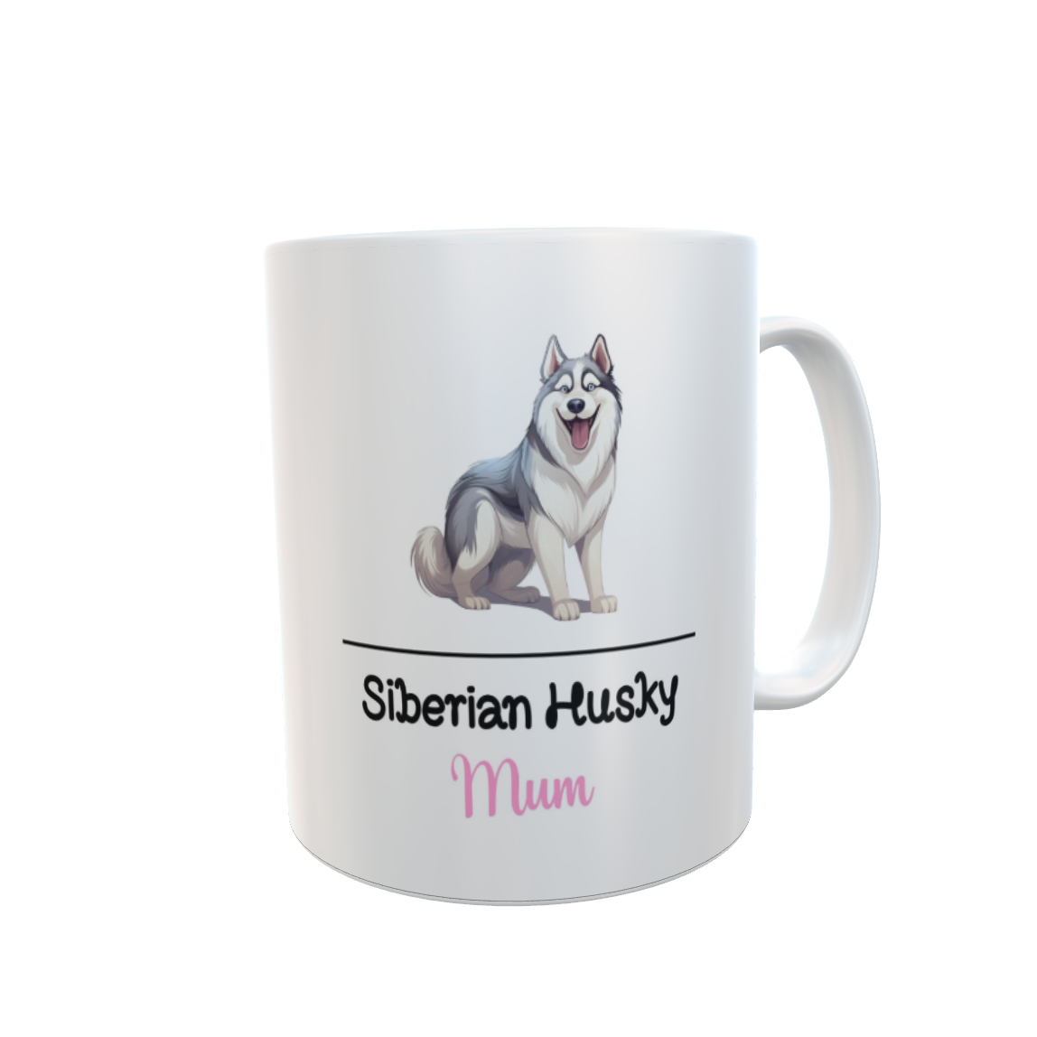 Siberian Husky Mum Mug Gift Nice Funny Cute Novelty Pet Dog Owner Cup Present