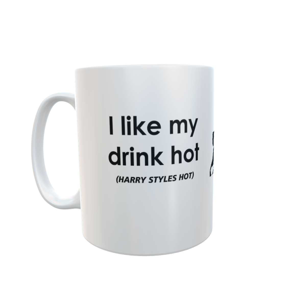 Harry Styles Mug Gift - I Like My Drink Hot Harry Styles Hot - Cute Novelty Pop Star Fan Cup Present