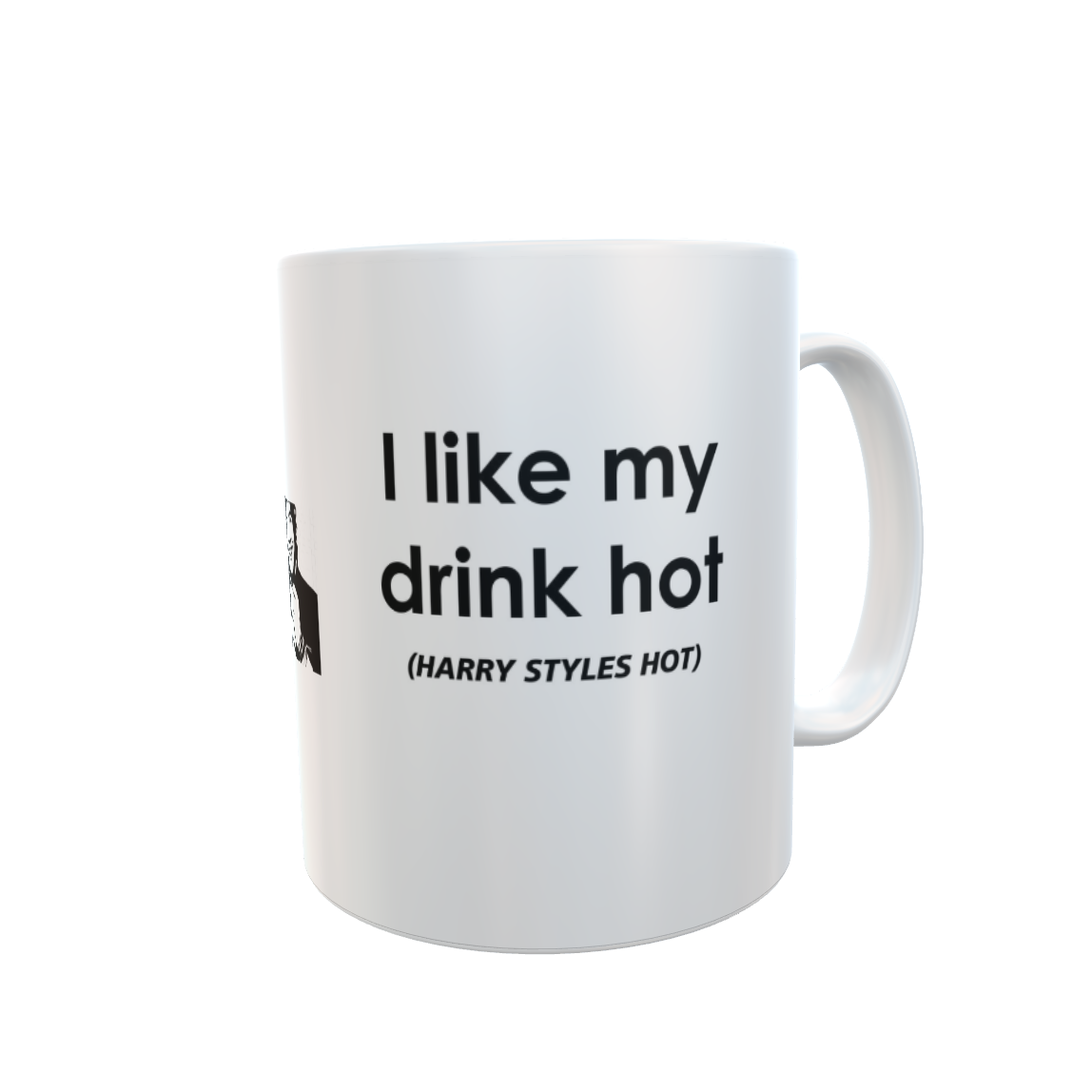 Harry Styles Mug Gift - I Like My Drink Hot Harry Styles Hot - Cute Novelty Pop Star Fan Cup Present