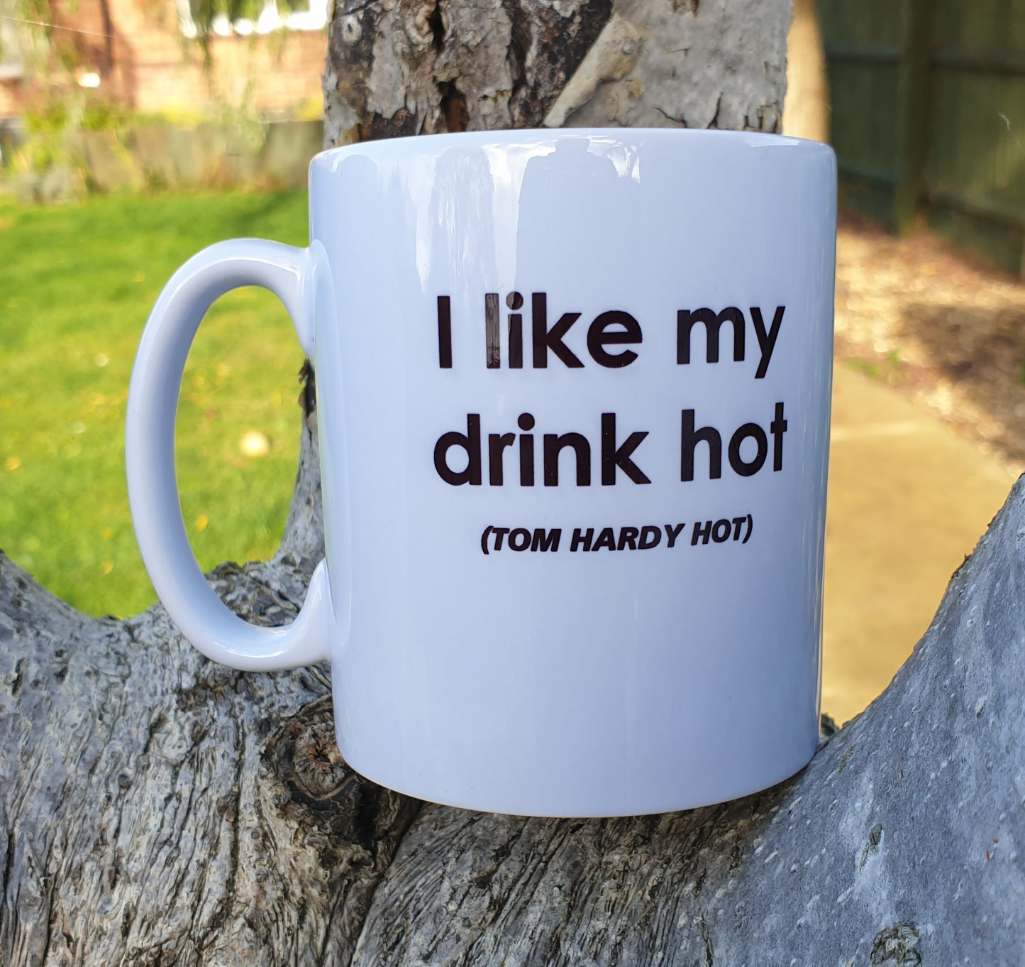 Tom Hardy Mug Gift - I Like My Drink Hot Tom Hardy Hot - Novelty Movie Star Fan Cup Present