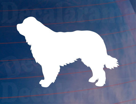 2x Car Sticker Newfoundland Silhouette Nice Fun Novelty Cute Van Window Bumper Boot Door Dog Decal